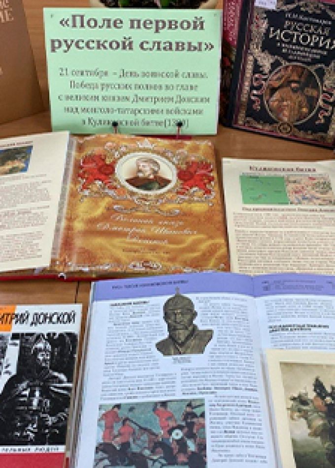 На поле Куликовском... Диалог у книжной полки