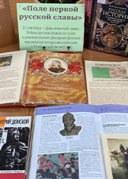 На поле Куликовском... Диалог у книжной полки