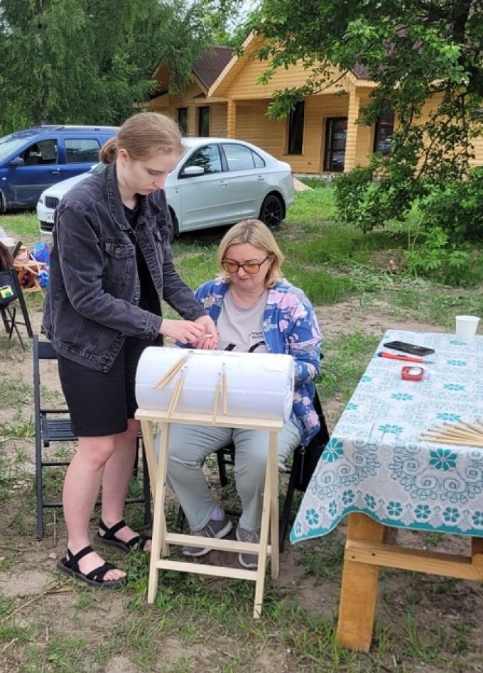 Волшебство коклюшек. Мастер-класс