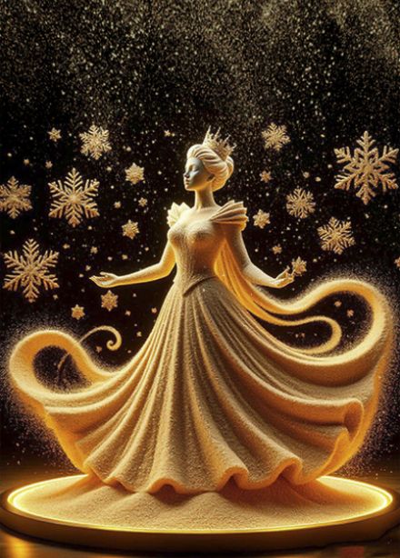 Снежная Королева. Сказки с песочной анимацией на музыку Э. Грига и И.С. Баха