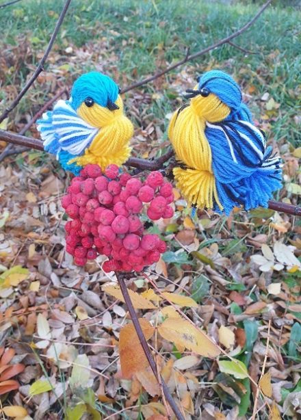 Свиток пряжи и капля солнца. Мастер-класс